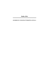 Pdf Rodica Zafiu Diversitate Stilistica In Romana Actuala Valentina V Academia Edu