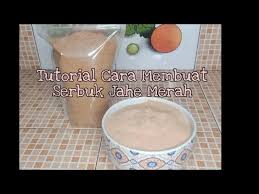 7 manfaat jahe merah, salah satunya bantu tingkatkan kesuburan! Tutorial Cara Membuat Serbuk Jahe Merah Tinggal Seduh Dan Tampa Ampas Litetube