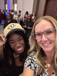 Took the redeye ✈️ home to be with my girl tonight because showing up  matters. Zionah officially graduated from the Take Stock in Children Palm  Beach County program and is