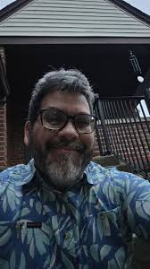 Author at Origins Game Fair booth 202