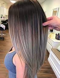 70 Flattering Balayage Hair Color Ideas For 2021 Balayage Straight Hair Hair Styles Grey Hair Color