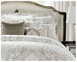 Tahari Home Vintage Damask Ornate Scroll Luxury Duvet Cover 3 Piece Bedding Set Antique Bohemian Paisley Med Luxury Duvet Covers Queen Duvet Covers Queen Duvet