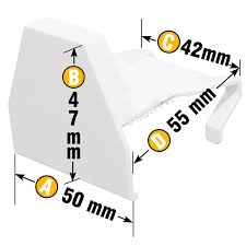 5 x Ultraframe Ultralite 500 UEC500 Glazing Bar End Caps : Amazon.co.uk:  DIY & Tools