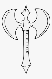 Viking Battle Axe Drawing , Png Download - Battle Axe Axe Drawing,  Transparent Png , Transparent Png Image - Pngitem