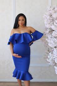 Royal Blue Baby Shower Dress Pregnant Guest Royal Blue Maternity Dress Blue Maternity Dress Maternity Dresses For Baby Shower