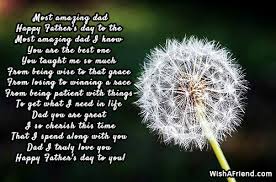 Fathers day poems for deceased dads. Most Amazing Dad Father S Day Poem