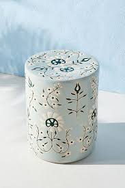Mabel Indoor Outdoor Side Table Anthropologie Uk In 2020 Ceramic Stool Side Table Outdoor Side Table