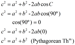 If they give you 0 angles and 3 sides, then you have to use law of cosines to find one of the angles. Law Of Cosines Mathbitsnotebook Geo Ccss Math