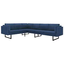 Shop wayfair for the best chaise lounge couch. Vidaxl Corner Sofa Blue Fabric Living Room Bedroom Office Furniture Lounge Couch Buy Lounge Suites Sets 8719883833262