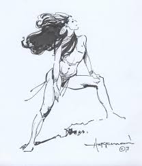 Offer ends tonight at midnight est. Mike Hoffman Remarque Drawing In Inksplosion 3 Book In Artless Artmore S Mike Hoffman Comic Art Gallery Room