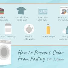 Cold water washing will not make clothes bleed color like hot water will. Top Tips To Prevent Colors From Fading