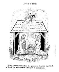 Download and print free baby jesus in a manger coloring pages. Baby Jesus Nativity Coloring Page To Print 045 Coloring Home