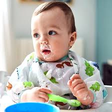 9 months feeding recommendations between 6 and 12 months of age include breastfeeding on demand and offering other foods between 3 to 5 times a day. Baby Feeding Schedule Baby Food Chart For The First Year