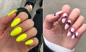 Acrylic, natural, different, stiletto spring, shape, hairstyles 2019 and hair cuts. 23 Creative Nail Designs For Almond Acrylic Nails Stayglam