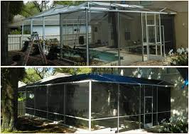 Retractable screens and awnings orlando florida. Pool Patio Screen Repair