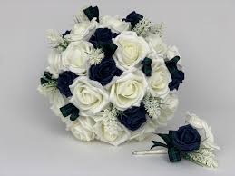 Wedding bouquets made from ribbon. Artificial Wedding Flowers Package Scottish Tartan Ribbon