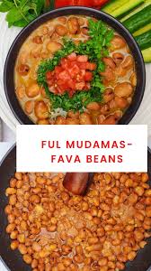 Lebanese Ful Fava Beans The Salt And Sweet Kitchen Recipe Fava Beans Recipes Healthy Vegetarian Breakfast Savory Breakfast Recipes