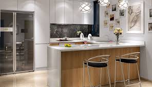 two toned kitchen cabinets oppein