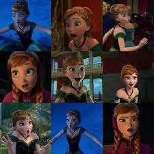 The Many Faces Of Anna That Last One Is My Favorite Disney Fun Disney Love Disney Addict
