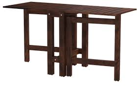 Dining room sets are a fast way to make a dining room look perfectly pulled together. Ikea Applaro Drop Leaf Folding Wood Table Brown Seats 2 4 Amazon Co Uk Garden Outdoors