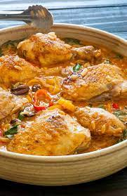 Slow Cooker Chicken With Orzo And Kalamata Olives Recipe Slow Cooker Chicken Slow Cooker Chicken Thighs Easy Chicken Recipes