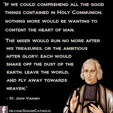 Catholic quotes biblical quotes catholic saints roman catholic st john bosco lipstick quotes saint quotes amazing quotes friendship quotes. Words Of Wisdom From St John Vianney If We Could Comprehend All The Good Things Contained In Holy Communio John Vianney St John Vianney Faith Of Our Fathers