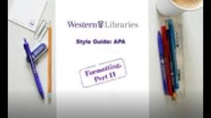 Maybe you would like to learn more about one of these? Apa Style Guide Formatting Ii Reference List Appendices And Table Figures Youtube