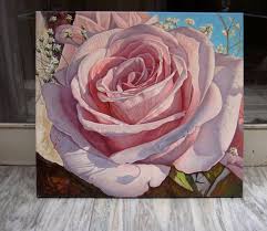 Flower flower painting painting canvas oil painting oil flower oil flower canvas oil canvas painting canvas paint high definition picture colorful flowers red color brushes yellow spray dynamic blue liquid background food chinese style green barrel hand ink painting pigments plants texture trees peony. Pink Rose Oil Painting Large Painting Original Rose Canvas Art Etsy Rose Oil Painting Famous Flower Paintings Flower Art