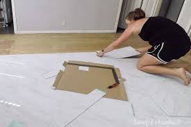 Floorpops sienna peel & stick floor tiles contain 10 square pieces on 10 sheets that measure 12 x 12 inches. How To Install Peel And Stick Vinyl Tiles Houseful Of Handmade