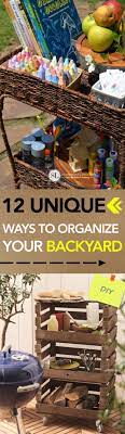 12 Unique Ways To Organize Your Backyard Diy Backyard Outdoor Deck Backyard