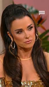 Kyle's defending Morgan's decision to step back this season. #RHOBH