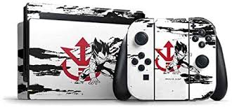 Kakarot + a new power awakens set is slated to release on september 24 for nintendo switch. Amazon Com Skinit Decal Gaming Skin Compatible With Nintendo Switch Bundle Officially Licensed Dragon Ball Z Vegeta Wasteland Design Video Games
