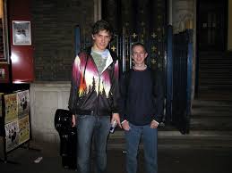 If bo had less footwear, then it could really be 1 inch. Ka Meets Bo Burnham Giles Antonio Radford Flickr