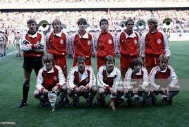 Team Denmark Ole Qvist Soren Busk Morten Olsen Ivan Nielsen Soren Michael Laudrup Morten Olsen Denmark