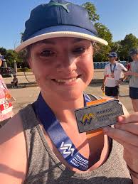 Finished tough 10k run with slower time