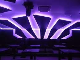 Wall In Nightclub And Lighting Wiith Led Strip And Control With Dimer And Dmx Tischdekoration Hochzeit Tischdekoration Dekoration