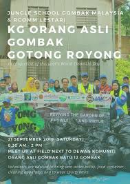 Iium Eco Club On Twitter The Event Will Start At 8 30am Until 2pm Volunteers Are To Meet Up At The Field Next To Dewan Komuniti Orang Asli Gombak Batu 12 Gombak