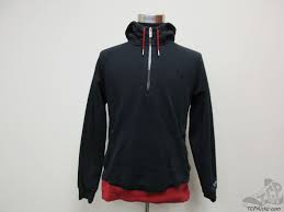 Air Jordan Hoodie Black And Red Nike Air Jordan Half Zip Hoody Hoodie Sweatshirt Sz M Medium Bred Xi Black Red Sweatshirts Hoodie Air Jordans Hoodies