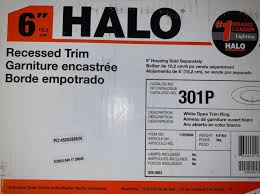 Smart lighting solutions for the whole home. 6 Recessed Can Light Trim Open White Halo Lighting 301p 662400130864 For Sale Online Ebay