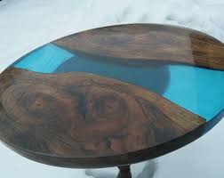 Epoxy Coffee Root Table Coffee Table Wood Resin Table Walnut Coffee Table