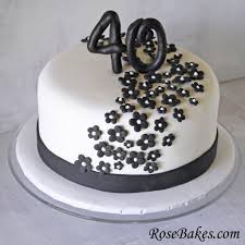 Receiving birthday flowers from friends, family or colleagues to celebrate a birthday is the greatest gesture to signify this special occasion. Simple 40th Birthday Cake Ideas For Him Novocom Top