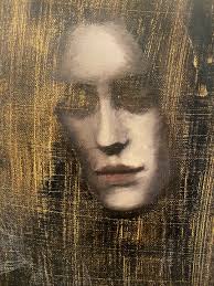 Oil painting of Sauron in progress Dark Lord is slowly appearing 👹 Oil  painting of Sauron in progress, raw.... Artist:  https://www.tumblr.com/helgean