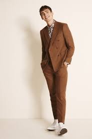 Mens slim fit suits 2 piece jackets blazer pants formal business one button new. Men S Slim Fit Suits Single Double Breasted Moss Bros