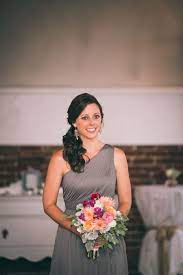 St Augustine Wedding At The White Room Loft From Stephanie W Photography Dress Hairstyles Bridesmaid Hair Side Saree Hairstyles