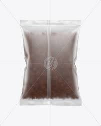 Download Frosted Bag With Chocolate Stars Cereal Mockup In Bag Sack Mockups On Yellow Images Object Mockups PSD Mockup Templates