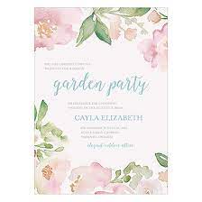 Garden Party Invitation Garden Party Invitations Garden Party Bridal Shower Garden Bridal Shower Invitations