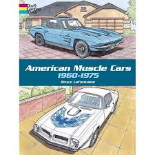 Your 1974 ford mustang is painted at the factory with a high quality basecoat/clearcoat system. American Muscle Cars 1960 1975 Dover History Coloring Book By Bruce Lafontaine Paperback Target