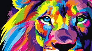 1920 x 1080 full hd75490. Free Download Download Full Hd Colourful Lion Artwork Wallpaper 4k Ultra Hd Hd 3840x2160 For Your Desktop Mobile Tablet Explore 23 Colourful 4k Wallpapers Colourful 4k Wallpapers Colourful Wallpaper Colourful Wallpapers