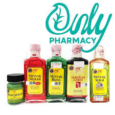 Minyak misik dikenal beraroma khas. Orang Kampung Ok Minyak Gamat Merah Hijau Serai Ok Bam Serai