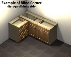 How to build a kitchen base cabinet. 1 Door 1 Drawer Blind Corner Base Cabinet Right